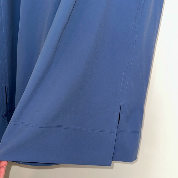 NWT Lululemon Stretch Woven High-Rise Wide-Leg Cropped Pant Oasis Blue - Picture 7 of 13